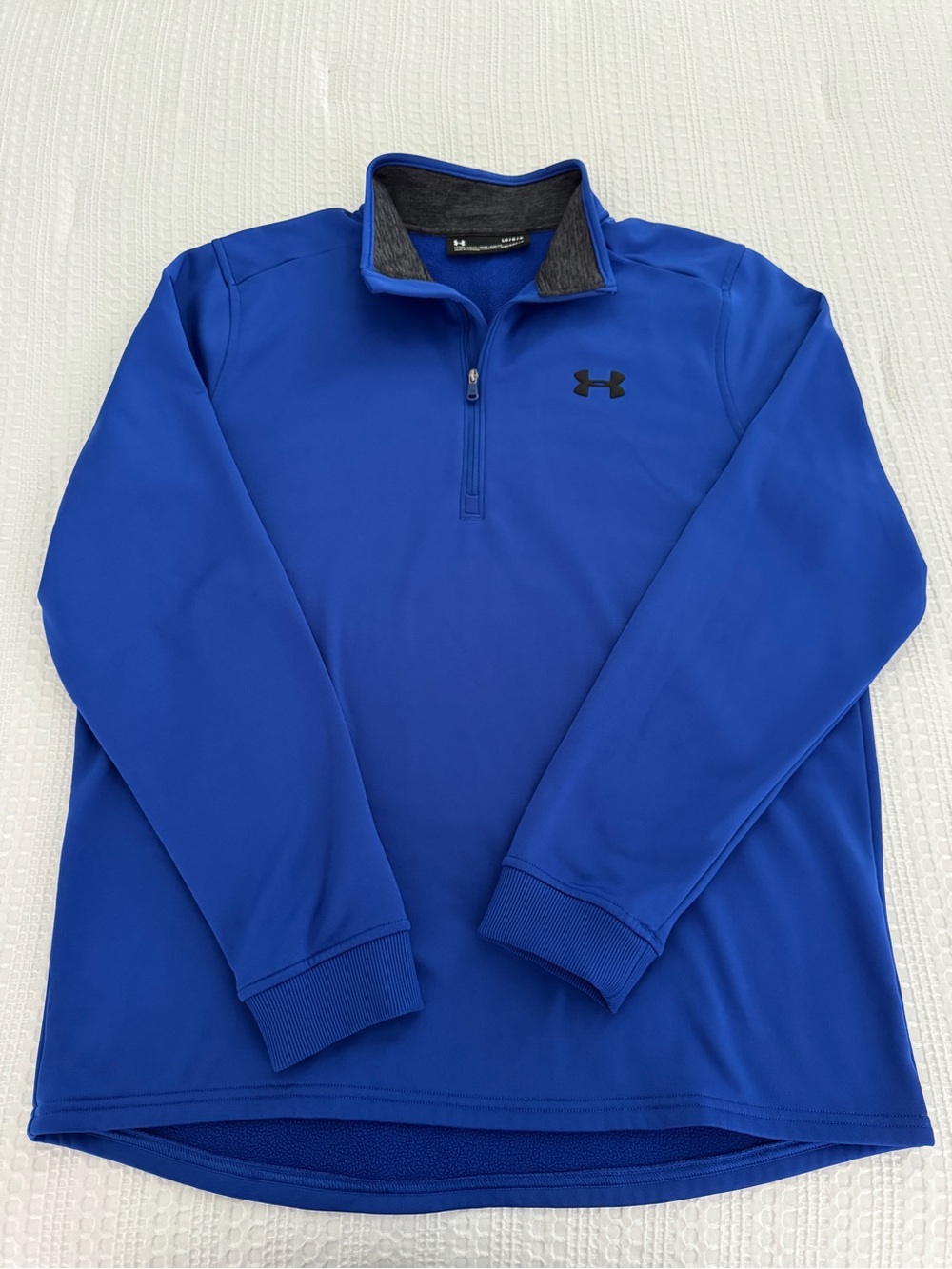 Men’s Under Armour Loose Fit Fleece-Lined Quarter Zip Pull Over